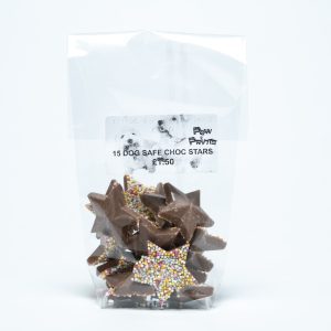 Paw Prints Chocolate Stars