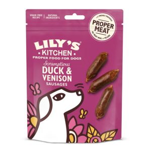 Lily's Kitchen Duck & Venison Sausages