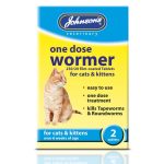 Johnson Vet One Dose Easy Wormer for Cats & Kittens