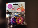 Christmas Crinkle Cat Balls
