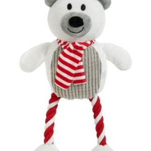 Good Boy Christmas Hug a Tug Polar bear