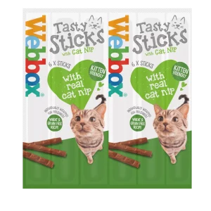 Webbox Tasty Sticks with Catnip