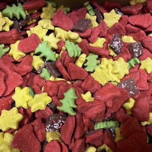 Paw Prints Festive Dog Biscuits