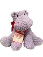 Good Boy Plush Lilac Hippo Dog Toy