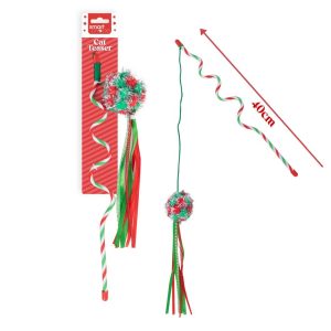 Festive Xmas Cat Kitten Teaser wpx671