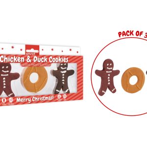 Chicken & Duck Christmas Meaty Cookies Gift Box