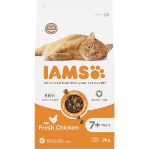2k Iams Senior 7+ with Chicken