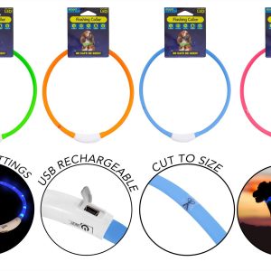 Cut to Size Flashing Collar - USB Re Charge