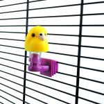 Bobble Head Plastic Budgie Bird Toy
