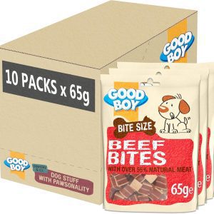 Good Boy Beef Bites- bulk buy & save 10 packs