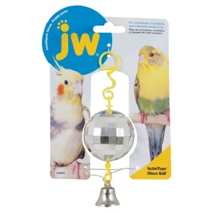 JW Bird Disco Ball Toy