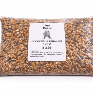 1 kilo Cockatiel & Parkeet